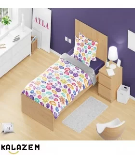 روتختی دخترانه رنگارنگ