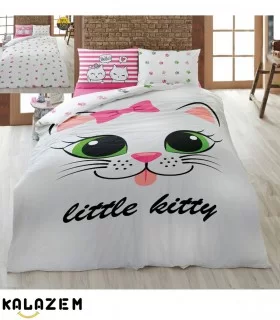 روتختی یک نفره دخترانه طرح گربه برند ترکاز