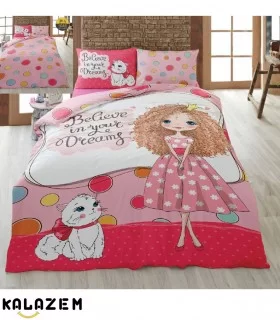 روتختی یک نفره صورتی دخترانه