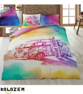 خرید روتختی چند رنگ فلوکس واگن