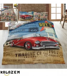 خرید روتختی یک نفره طرح ماشین لوکس