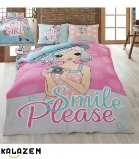 روتختی یک نفره دخترانه صورتی