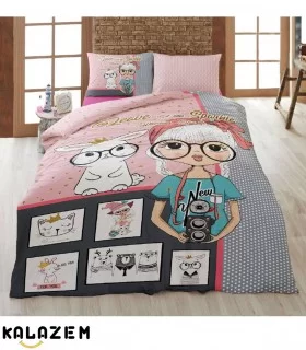 روتختی یک نفره دخترانه رنگی