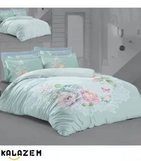 روتختی دونفره دورو طرحدار اسپرت آبی