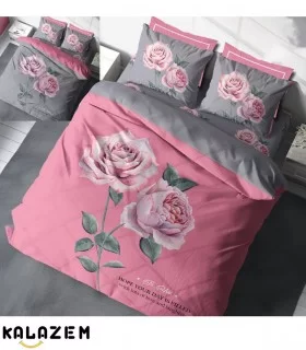 قیمت و خرید روتختی دورو طرحدار ترک اسپرت طوسی و صورتی