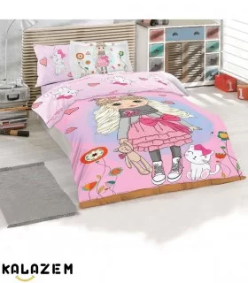 روتختی یک نفره دخترانه صورتی