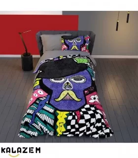 روتختی یک نفره کاریکاتور چهار تکه ترکسان TURKSAN کد D409