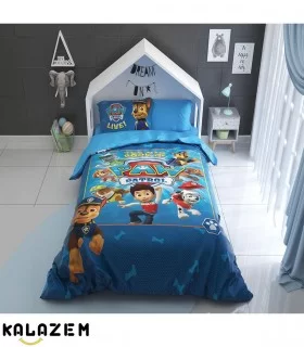 روتختی یک نفره آبی سگ نگهبان کودک