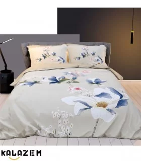 روتختی یک و دونفره کرم گلدار ساده ترک