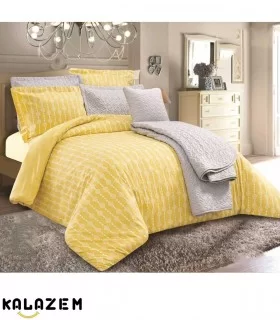 روتختی دونفره زرد ترک ساده