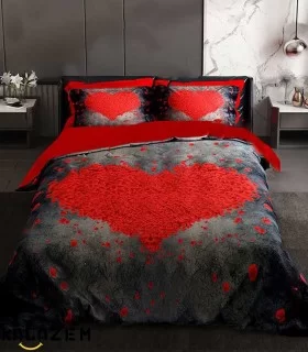 روتختی یک و دونفره قلب قرمز