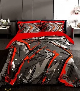 روتختی مشکی و قرمز