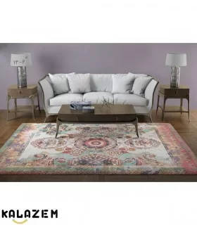 روفرشی کشدار طرح فرش دستباف