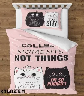 روتختی صورتی طرح گربه