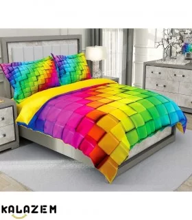 روتختی سه بعدی هفت رنگ رنگی