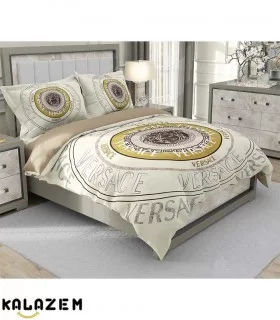 روتختی دونفره ورساچ سفید طلایی