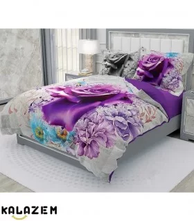 روتختی دونفره گل رز بنفش