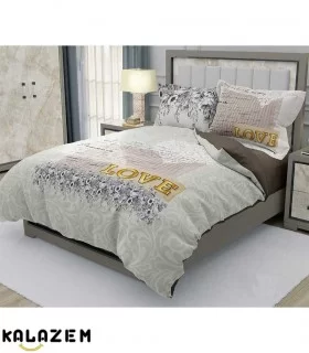 روتختی سفید ، طوسی ، طلایی طرح لاو Love