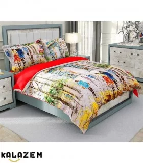 روتختی دونفره طرح نقاشی رنگی