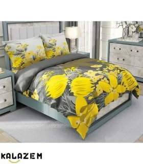 روتختی دونفره طوسی و زرد