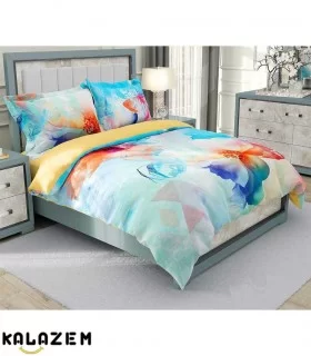 روتختی دونفره آبی چند رنگ