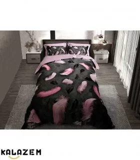 روتختی یک و دونفره زغالی صورتی