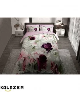 روتختی یک و دونفره صورتی گلدار