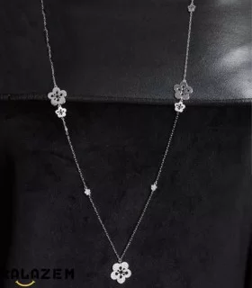 گردنبند رومانتویی نقره دخترانه و زنانه ایتالیایی