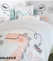 سرویس روتختی هفت تیکه نوزاد برند مامز کیوتی moms cutie مدل Dinosaur