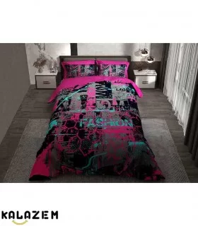 روتختی یک و دو نفره اسپرت مشکی صورتی