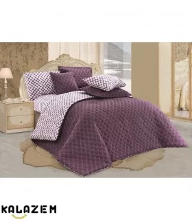 روتختی دونفره بنفش ساده