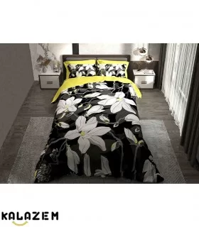 روتختی یک و دونفره گل مریم مشکی