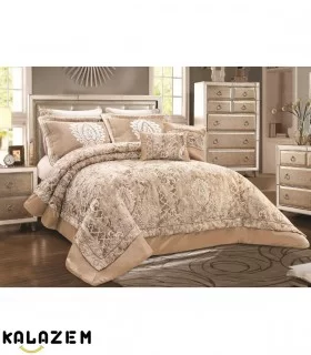 روتختی دونفره لاکچری لوکس عروس طلایی