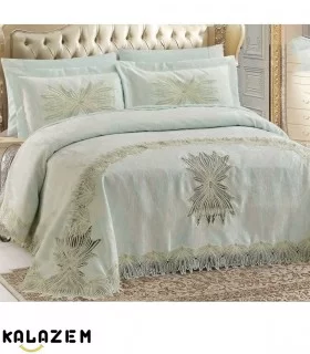 روتختی دونفره بهاره آبی عروس