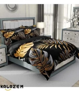 روتختی دونفره مشکی طلایی هاوایی