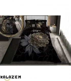 روتختی مشکی گلدار