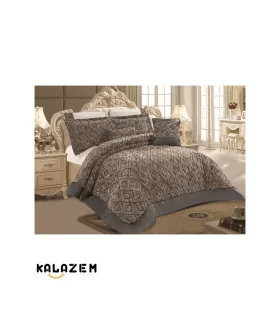 سرویس رو تختی قهوه ای تیره لاویتا