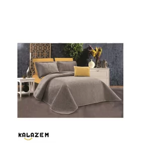 روتختی اسپرت ساده طوسی_خردلی دونفره اولینا