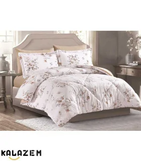 روتختی اسپرت 6تکه کرم قهوه ای_سفید لاویتا Lavita مدل دانتهDANTE-003