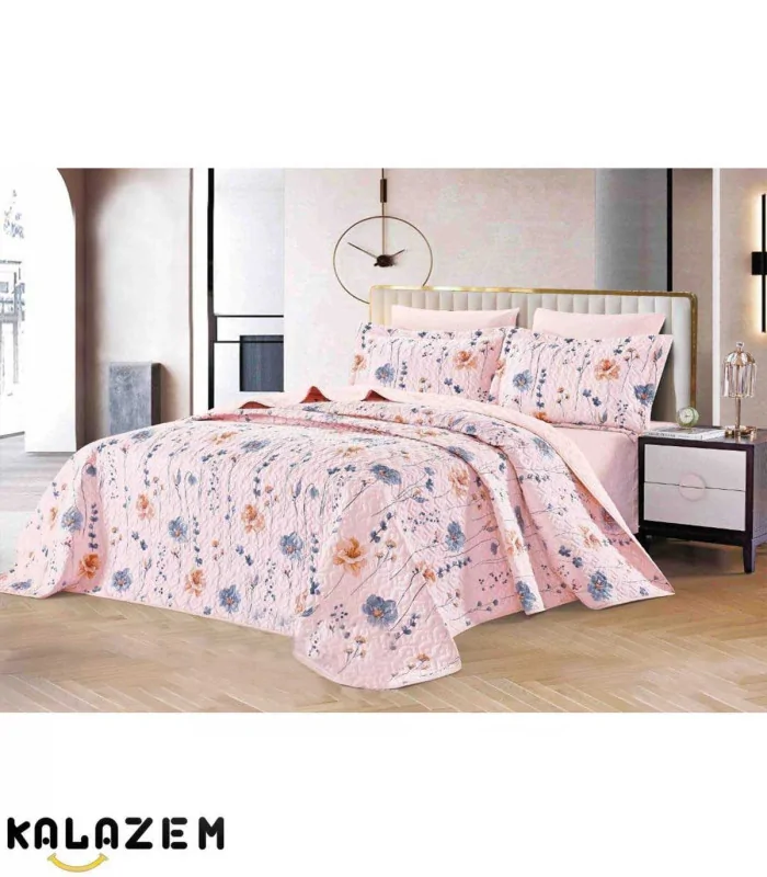 روتختی اسپرت دونفره 6 تکه دورو صورتی برند اولینا(EVELINA) مدل آیاز001_AYAZ