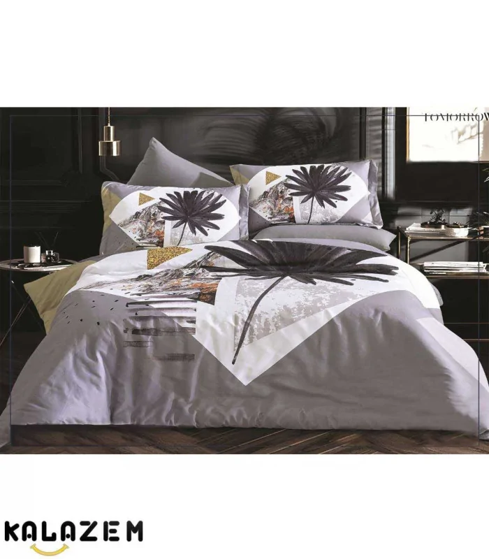 روتختی شیک دونفره 6تکه دورو طوسی لاویتا Lavita مدل کارولیناCAROLINA-010