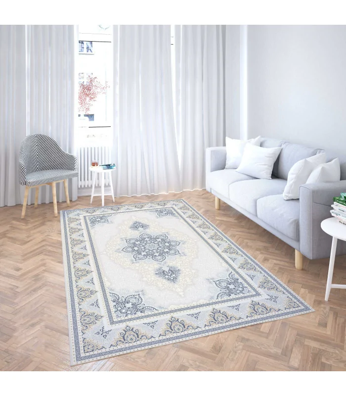 روفرشی کشدار مخمل طرح اسلیمی ریز برند آیلا AYLA کد 106