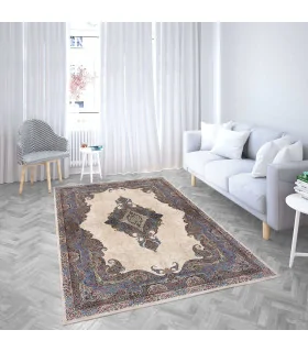 روفرشی کشدار مخمل طرح بته ای برند آیلا AYLA کد 119