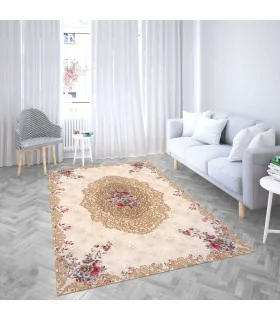 روفرشی کشدار مخمل طرح گل رز برند آیلا AYLA کد 120