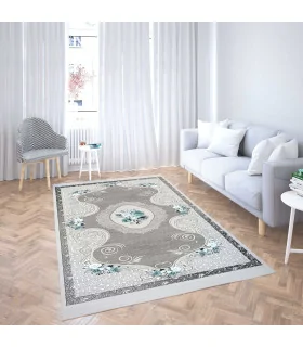 روفرشی کشدار مخمل طرح مدرن گل برند آیلا AYLA کد 124