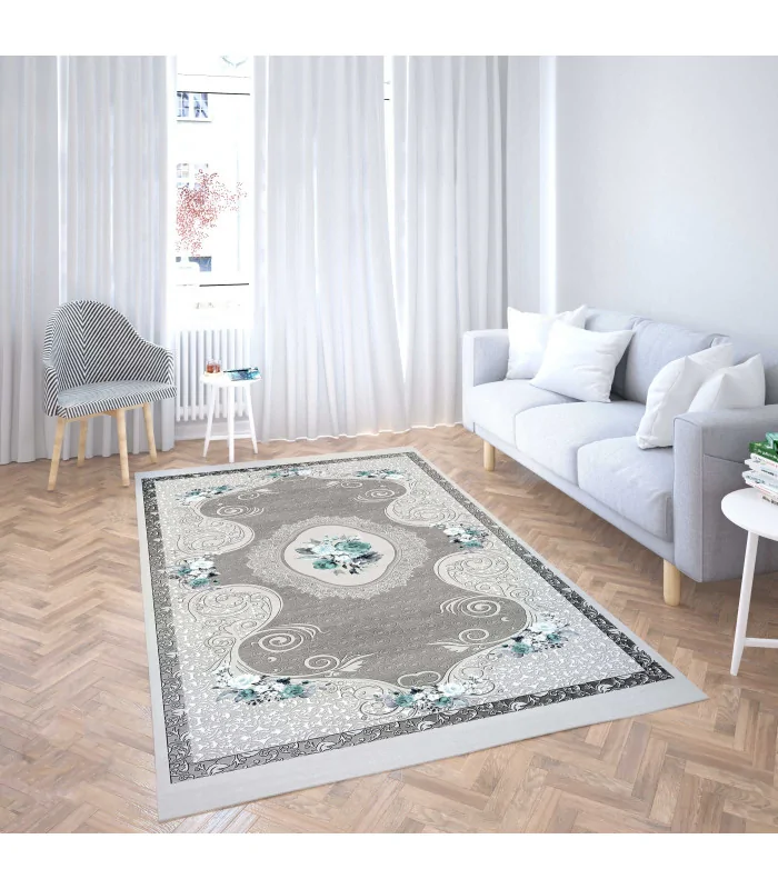 روفرشی کشدار مخمل طرح مدرن گل برند آیلا AYLA کد 124