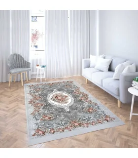 روفرشی کشدار مخمل طرح مدرن گل برند آیلا AYLA کد 125