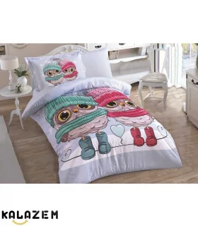 روتختی دخترانه فانتزی طرح جغدی 4تکه لاویتا Lavita مدل آلیس ALICE-019