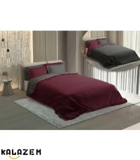 روتختی اسپرت دونفره 6تکه دورو سربی_زرشکی ترکسان TURKSANمدل TS-03