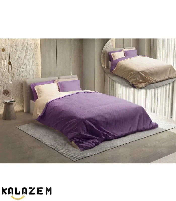 روتختی اسپرت دونفره 6تکه دورو نباتی_بنفش ترکسان TURKSANمدل TS-05